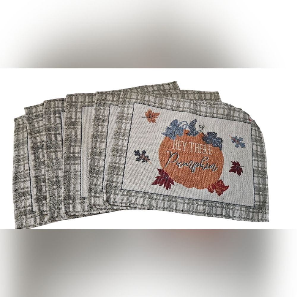 Autumn placemats (6) NEW! WITH TAG.